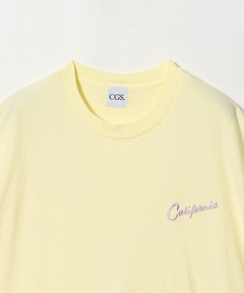 California General Store（California General Store）の「＜CGS.＞フェード ロゴ Tシャツ（Tシャツ/カットソー・メンズ・ダークグレー/ライラック/ネイビー/イエロー・M/XL/L）」の21枚目の写真