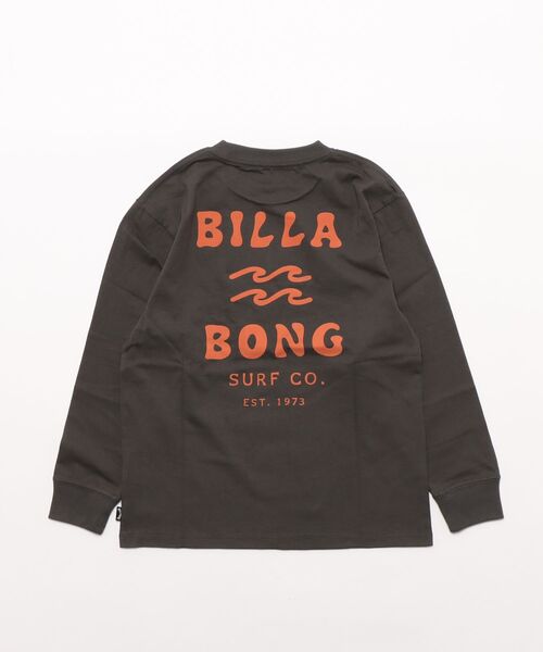 BILLABONG（ビラボン）の「BILLABONG/ビラボン ONE TIME キッズ ロンT BG016050（Tシャツ/カットソー・キッズ・オリーブ/スミクロ・140cm/150cm/160cm）」の3枚目の写真