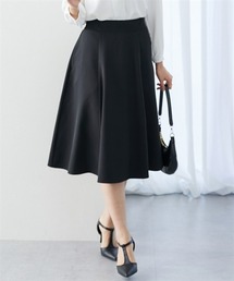 ストレッチダブルクロス6枚ハギフレアスカート (70cm丈)