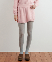 Cable Knit Short Pants (Pink)