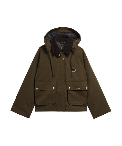 Barbour(バブアー)の「Terrington シャワープルーフジャケット(レディース)(ブルゾン・レディース・ネイビー/ベージュ/オリーブ・8/10)」の20枚目の写真