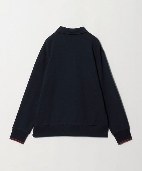 FRED PERRY(フレッドペリー)の「<FRED PERRY>ハーフジップ 長袖 スウェット(スウェット・メンズ・オフホワイト/パープル/ネイビー・L/XL/M)」の10枚目の写真