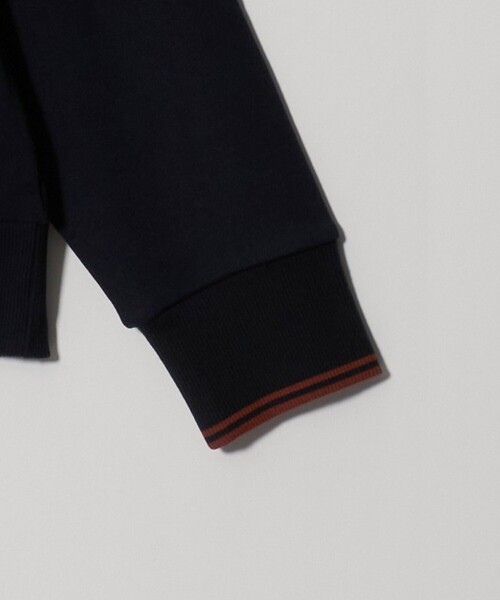 FRED PERRY(フレッドペリー)の「<FRED PERRY>ハーフジップ 長袖 スウェット(スウェット・メンズ・オフホワイト/パープル/ネイビー・L/XL/M)」の12枚目の写真