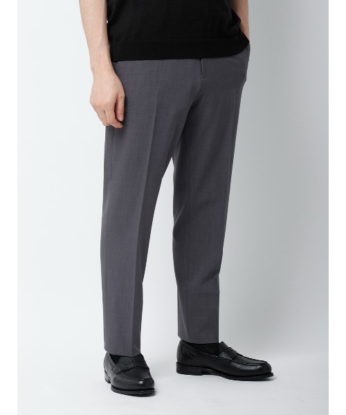 SUIT SQUARE(スーツスクエア)の「最高パンツ/テーパードパンツ/ウォッシャブル/NON IRON/無地/RS07/裾上げ済み(スラックス・メンズ・グレー/ブラウン/チャコールグレー/ネイビー・LARGE/XX-SMALL/X-LARGE/XX-LARGE/X-SMALL/XXX-LARGE/SMALL/MEDIUM/XXXX-LARGE)」の1枚目の写真