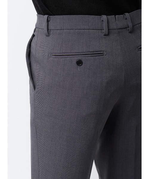 SUIT SQUARE(スーツスクエア)の「最高パンツ/テーパードパンツ/ウォッシャブル/NON IRON/無地/RS07/裾上げ済み(スラックス・メンズ・グレー/ブラウン/チャコールグレー/ネイビー・LARGE/XX-SMALL/X-LARGE/XX-LARGE/X-SMALL/XXX-LARGE/SMALL/MEDIUM/XXXX-LARGE)」の9枚目の写真
