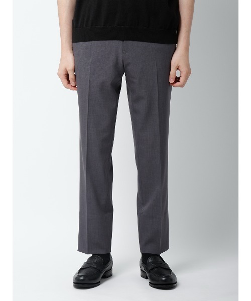 SUIT SQUARE(スーツスクエア)の「最高パンツ/テーパードパンツ/ウォッシャブル/NON IRON/無地/RS07/裾上げ済み(スラックス・メンズ・グレー/ブラウン/チャコールグレー/ネイビー・LARGE/XX-SMALL/X-LARGE/XX-LARGE/X-SMALL/XXX-LARGE/SMALL/MEDIUM/XXXX-LARGE)」の5枚目の写真