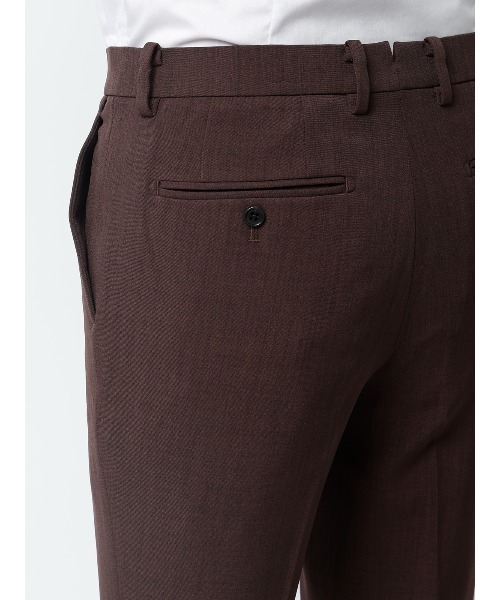 SUIT SQUARE(スーツスクエア)の「最高パンツ/テーパードパンツ/ウォッシャブル/NON IRON/無地/RS07/裾上げ済み(スラックス・メンズ・グレー/ブラウン/チャコールグレー/ネイビー・LARGE/XX-SMALL/X-LARGE/XX-LARGE/X-SMALL/XXX-LARGE/SMALL/MEDIUM/XXXX-LARGE)」の18枚目の写真