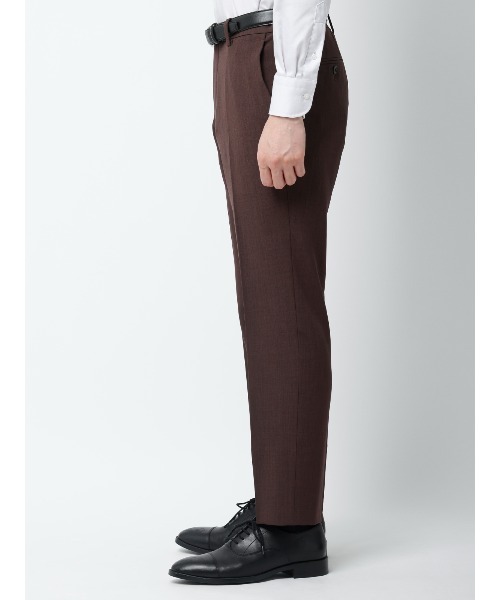 SUIT SQUARE(スーツスクエア)の「最高パンツ/テーパードパンツ/ウォッシャブル/NON IRON/無地/RS07/裾上げ済み(スラックス・メンズ・グレー/ブラウン/チャコールグレー/ネイビー・LARGE/XX-SMALL/X-LARGE/XX-LARGE/X-SMALL/XXX-LARGE/SMALL/MEDIUM/XXXX-LARGE)」の15枚目の写真
