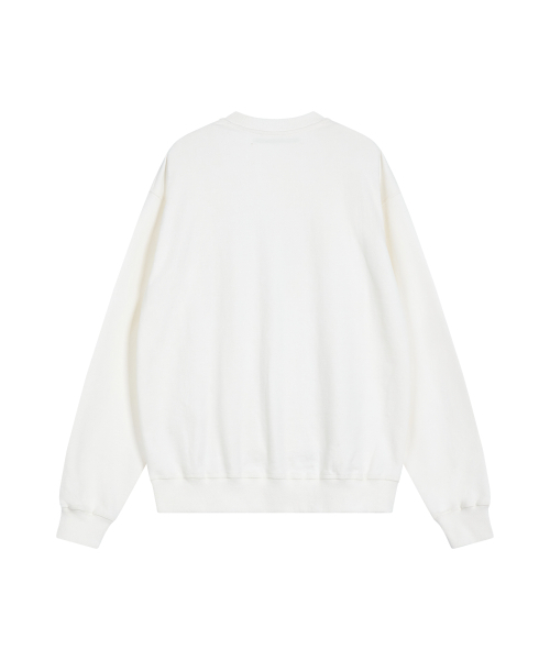 Rest&Recreation(レストアンドレクリエーション)の「RiRi LOGO SWEATSHIRT - WHITE(スウェット・メンズ・その他・ONE)」の2枚目の写真