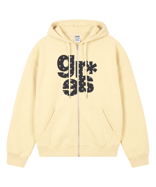 GRAVER（グレーバー）の「[UNISEX]GRAE-S DOT ジップアップパーカー_ブラック（パーカー・レディース・ブラック/ブラック×ピンク・MEDIUM/LARGE）」の10枚目の写真