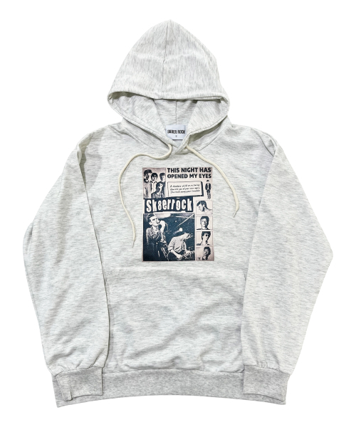 SK8ER ROCK(スケーターロック)の「バンドポスター スウェットフーディ(オートミール)(パーカー・レディース・その他・SMALL/MEDIUM/LARGE)」の1枚目の写真