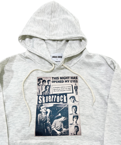 SK8ER ROCK(スケーターロック)の「バンドポスター スウェットフーディ(オートミール)(パーカー・レディース・その他・SMALL/MEDIUM/LARGE)」の3枚目の写真