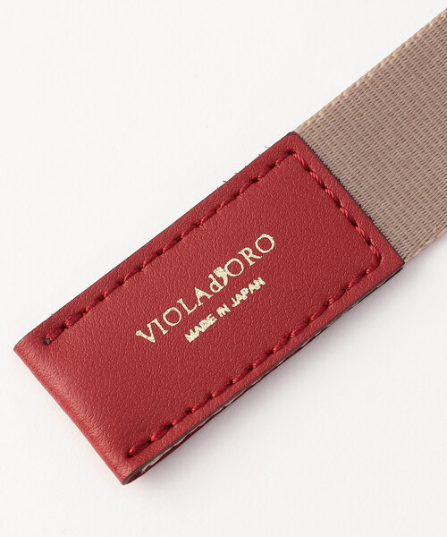 FREAK'S STORE(フリークスストア)の「VIOLAd’ORO/ヴィオラドーロ BIANCAワンショルダーBAG(トートバッグ・レディース・ベージュ/ブラック・ONE SIZE)」の7枚目の写真