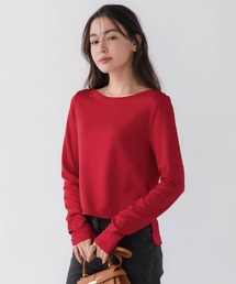 ボートネックロンTee