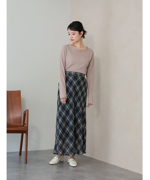 fifth（フィフス）の「カットシャーリングクルーネックロンT（Tシャツ/カットソー・レディース・アイボリー/ブラック・M）」の18枚目の写真
