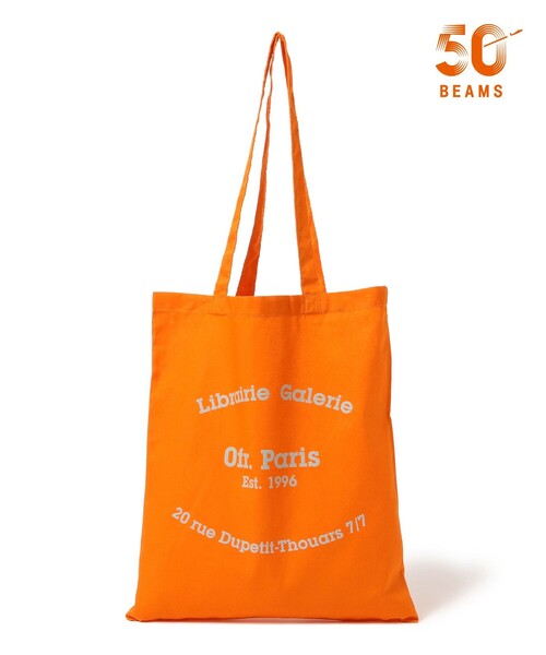 Demi-Luxe BEAMS（デミルクス ビームス）の「【別注】Ofr. Paris × Demi-Luxe BEAMS / ロゴ エコバッグ（トートバッグ・レディース・ライトグレー/ミント/オレンジ/ピンク/ブラウン・ONE SIZE）」の5枚目の写真
