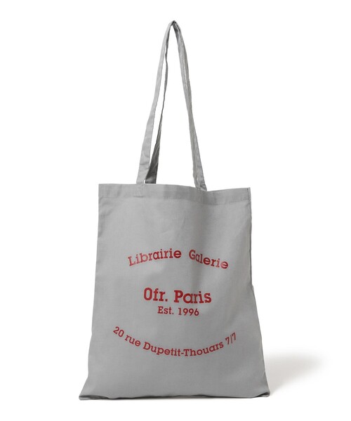 Demi-Luxe BEAMS（デミルクス ビームス）の「【別注】Ofr. Paris × Demi-Luxe BEAMS / ロゴ エコバッグ（トートバッグ・レディース・ライトグレー/ミント/オレンジ/ピンク/ブラウン・ONE SIZE）」の6枚目の写真