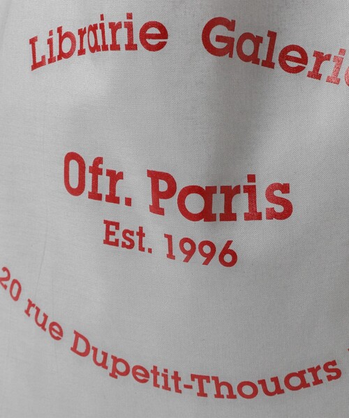 Demi-Luxe BEAMS（デミルクス ビームス）の「【別注】Ofr. Paris × Demi-Luxe BEAMS / ロゴ エコバッグ（トートバッグ・レディース・ライトグレー/ミント/オレンジ/ピンク/ブラウン・ONE SIZE）」の10枚目の写真