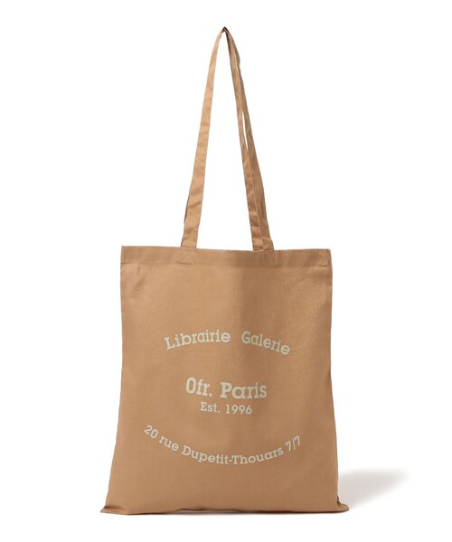 Demi-Luxe BEAMS（デミルクス ビームス）の「【別注】Ofr. Paris × Demi-Luxe BEAMS / ロゴ エコバッグ（トートバッグ・レディース・ライトグレー/ミント/オレンジ/ピンク/ブラウン・ONE SIZE）」の12枚目の写真