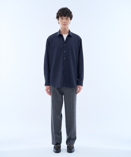 ESTNATION(エストネーション)の「ESTNATION / Super130sウールトロピカルシャツ<EVER IT>(シャツ/ブラウス・メンズ・ブルー/オリーブ/イエロー/ネイビー・MEDIUM/X-LARGE/LARGE)」の21枚目の写真