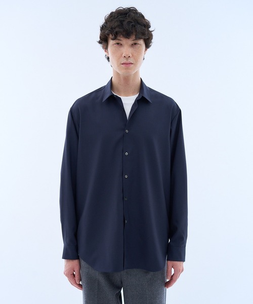 ESTNATION(エストネーション)の「ESTNATION / Super130sウールトロピカルシャツ<EVER IT>(シャツ/ブラウス・メンズ・ブルー/オリーブ/イエロー/ネイビー・MEDIUM/X-LARGE/LARGE)」の22枚目の写真