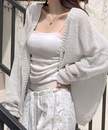 ニットカーディガン