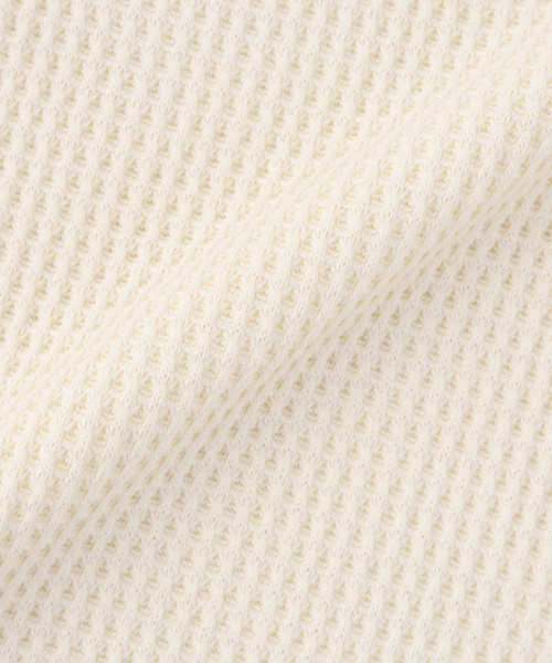 SPECIAL GUEST K.K(スペシャルゲスト)の「SPECIAL GUEST / スペシャルゲスト THERMAL LS SHIRT(Tシャツ/カットソー・メンズ・ホワイト系その他/ネイビー/カーキ・MEDIUM/LARGE)」の6枚目の写真