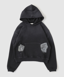 ERL / イーアールエル UNISEX MONEY HOODIE KNIT