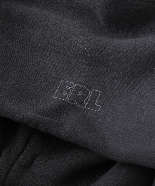 ERL(イーアールエル)の「ERL / イーアールエル UNISEX MONEY HOODIE KNIT(ニット/セーター・メンズ・ブラック・MEDIUM/SMALL)」の5枚目の写真