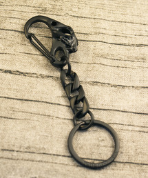 Vaya Con Dios（ヴァヤコンディオス）の「【VayaConDios/ヴァヤコンディオス】ステンレス製スカルフェイスキーホルダー（キーホルダー）」