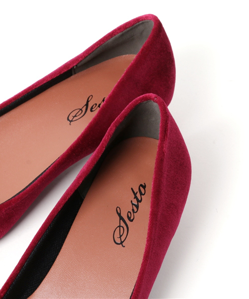 SESTO（セスト）の「ポインテッドトゥローヒールパンプス（パンプス・レディース・ピンク系その他/ブルー系その他/パイソン/グレー/グレー系その他/ブラック系その他/グレー系その他2/ネイビー/ピンク/レッド系その他/レオパード/ブラック・3L/M/S/SS/L/LL）」の13枚目の写真