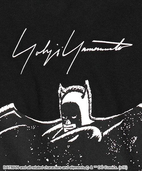Yohji Yamamoto(ヨウジヤマモト)の「"BATMAN × Yohji Yamamoto" BATMAN LONG SLEEVE TEE(Tシャツ/カットソー・メンズ・ブラック/ホワイト・FREE)」の10枚目の写真