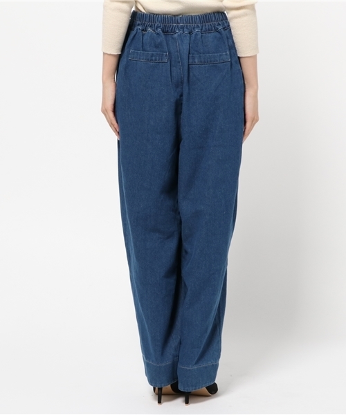 MERLOT(メルロー)の「アシメポケットボンタンデニムパンツ2089(デニムパンツ・レディース・ブルー/ネイビー/ライトブルー/A・FREE)」の11枚目の写真