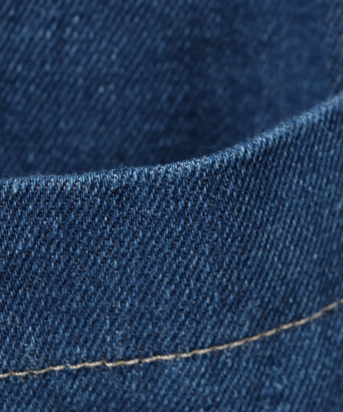 MERLOT(メルロー)の「アシメポケットボンタンデニムパンツ2089(デニムパンツ・レディース・ブルー/ネイビー/ライトブルー/A・FREE)」の16枚目の写真