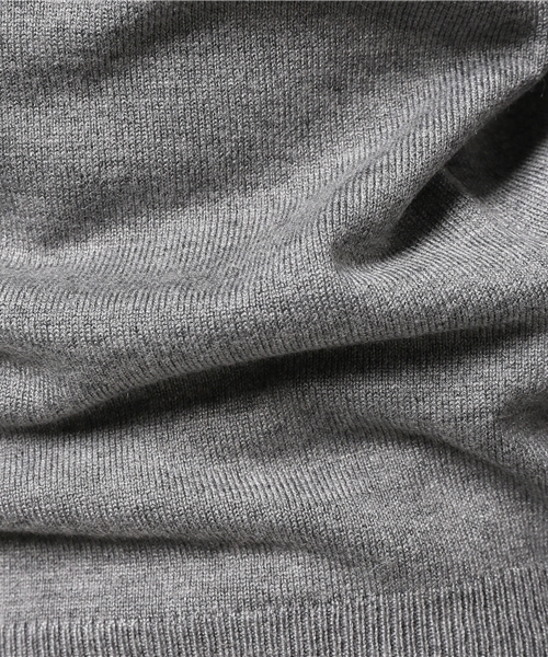 laboratory work(ラボラトリーワーク)の「ウォッシャブルレーヨンウールタートル(ニット/セーター・レディース・ブラック/ネイビー/グレー/キャメル/レッド・MEDIUM)」の6枚目の写真