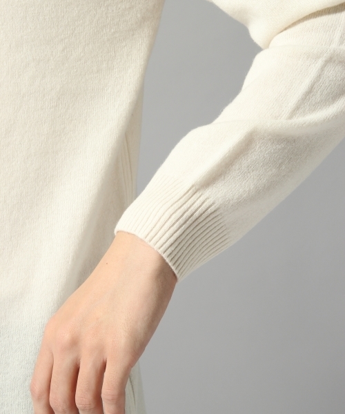 HARE(ハレ)の「【洗えるニット】カシミヤハイネックニット(HARE)(ニット/セーター・メンズ・グレー/グリーン/オフホワイト・MEDIUM/SMALL/LARGE)」の12枚目の写真