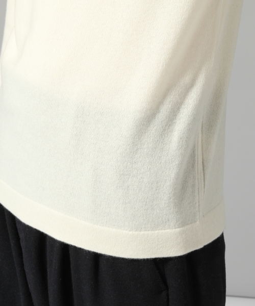 HARE(ハレ)の「【洗えるニット】カシミヤハイネックニット(HARE)(ニット/セーター・メンズ・グレー/グリーン/オフホワイト・MEDIUM/SMALL/LARGE)」の13枚目の写真