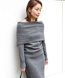 FIGARO Paris | ジーロンラム オフショルプルオーバー◆(ニット/セーター)