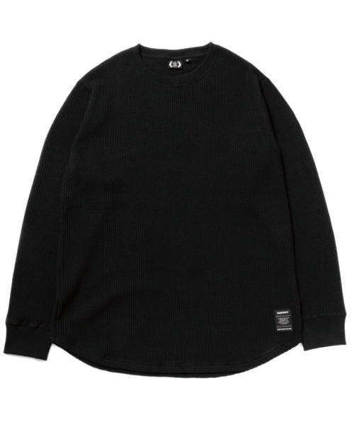 430（フォーサーティ）の「L/S LONG THERMAL C/S（Tシャツ/カットソー・メンズ・ネイビー/ホワイト/ブラック・0/3/2/1）」の2枚目の写真