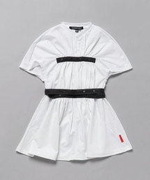 CHUBBYGANG | 2WAYテープギャザーワンピース(ワンピース)