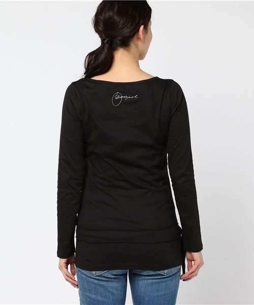 Desigual（デシグアル）の「「Desigual/デシグアル」Tシャツ（Tシャツ/カットソー・レディース・ブラック・SMALL/MEDIUM）」の8枚目の写真