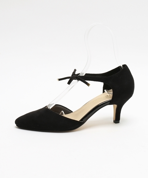 LE TALON（ルタロン）の「6cmポインテッドリボンセパレート◆（パンプス・レディース・ベージュ/ブラック/グレー系その他/ピンク・37.5/35.5/36/35/37/36.5）」の9枚目の写真