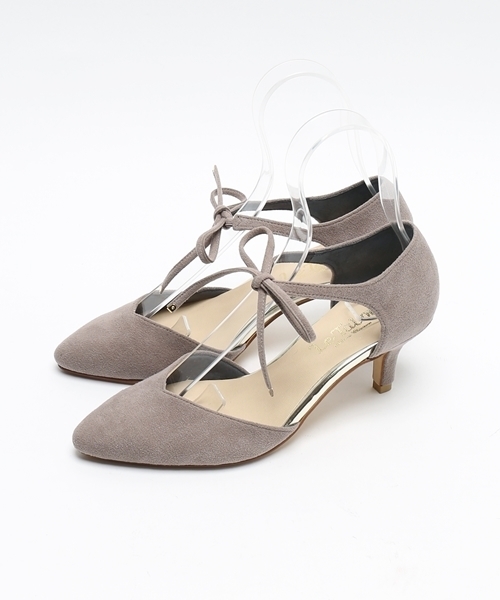 LE TALON（ルタロン）の「6cmポインテッドリボンセパレート◆（パンプス・レディース・ベージュ/ブラック/グレー系その他/ピンク・37.5/35.5/36/35/37/36.5）」の16枚目の写真