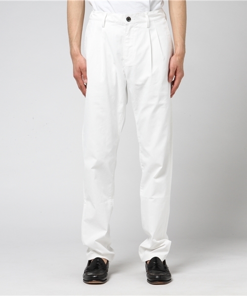 BLACK LABEL CRESTBRIDGE（ブラックレーベル・クレストブリッジ）の「コンフォートツイル ツータックパンツ（その他パンツ・メンズ・オフホワイト/ネイビー・76/82）」の5枚目の写真