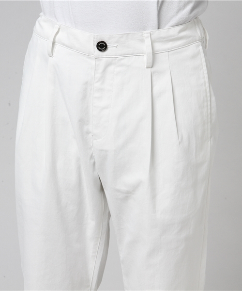 BLACK LABEL CRESTBRIDGE（ブラックレーベル・クレストブリッジ）の「コンフォートツイル ツータックパンツ（その他パンツ・メンズ・オフホワイト/ネイビー・76/82）」の6枚目の写真