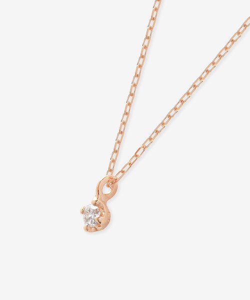 ブルーム　ピンクゴールド k10 ネックレス BLOOM（アクセサリー） ネックレス HAPPY SET（K10 ピンク