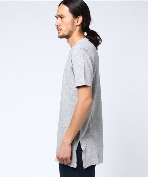 EDIFICE LA BOUCLE（エディフィスラブークル）の「◇LA BOUCLE 30/-コーマテンジク カラーロングTee（Tシャツ/カットソー・メンズ・ホワイト/ライトイエロー/ネイビー/カーキ/ブラック/レッド/チャコールグレー・46/44）」の11枚目の写真