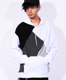 ８(eight) | 切替 プルオーバー パーカー スウェット(パーカー)