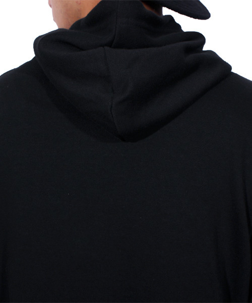 ８(eight)（エイト）の「切替 プルオーバー パーカー スウェット（パーカー・メンズ・ブラック/ホワイト・LARGE/MEDIUM）」の11枚目の写真