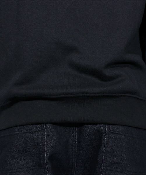 ８(eight)（エイト）の「切替 プルオーバー パーカー スウェット（パーカー・メンズ・ブラック/ホワイト・LARGE/MEDIUM）」の12枚目の写真